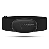COOSPO H6 Fascia Cardio Bluetooth ANT+, Cardiofrequenzimetro con Fascia Toracica, ECG/ EKG Sensore di Frequenza Cardiaca, Impermeabile IP67 Compatibile con CoospoRide, Strava, Wahoo, Adidas, Pulsoid