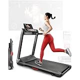 Sportstech FX300 Tapis Roulant Pieghevole Ultra-Sottile - Marchio Tedesco - Eventi Video, App Multiplayer e USB, Grande Superficie di Corsa 51 x 122 cm, 2PS 16 Km/h | Nessun assemblaggio, 110Kg Max