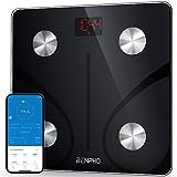RENPHO Bilancia Pesapersone, Professionale Bilancia Impedenziometrica Bluetooth Bilancia Pesa Persona Digitale con App-Misura Peso Corporeo, Massa Grassa, BMI, Massa Muscolare, Massa Ossea, Elis 1