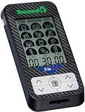 TESMED Trio 6.5 elettrostimolatore con Batteria Ricaricabile, Muscolare, TENS e Massaggio - 36 programmi - 40 Livelli di intensità - 4 elettrodi (Non Necessitano di Gel)