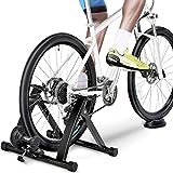Yaheetech Rullo per Bici Allenamento Bicicletta Indoor Pieghevole Magnetico per Bicicletta 26-28 Pollici e da 700C