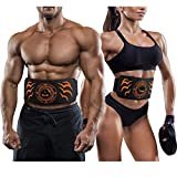 Elettrostimolatore Muscolare - Addominali Elettrostimolatore, Cintura Elettrostimolatore per Addominali, Cintura Addominale per Muscoli Addominali snelli e tonici - Nessun Cuscinetto di Ricambio mai